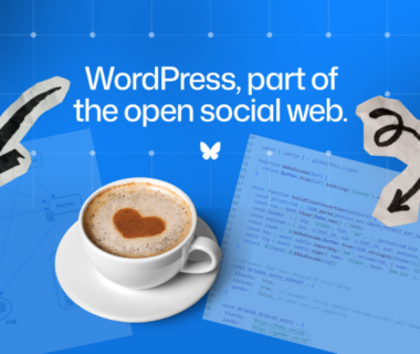 Wordpress is part of the open social web