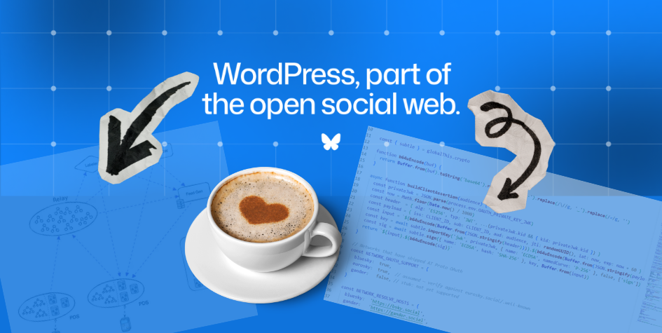 Wordpress is part of the open social web